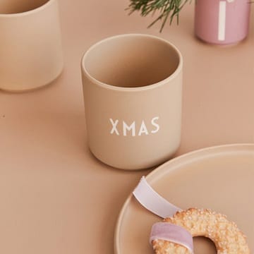 Design Letters favourite cup 25 cl - Xmas-beige - Design Letters