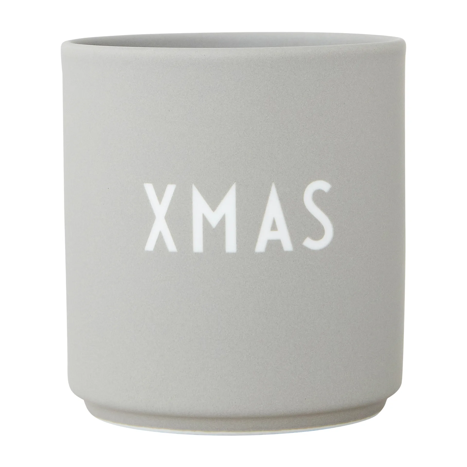 Design Letters favourite cup 25 cl, Xmas-cool grey Design Letters