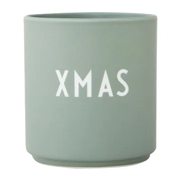 Design Letters favourite cup 25 cl - Xmas-green - Design Letters