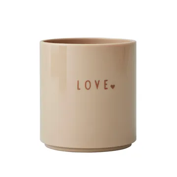 Design Letters favourite cup mini - Love (beige) - Design Letters
