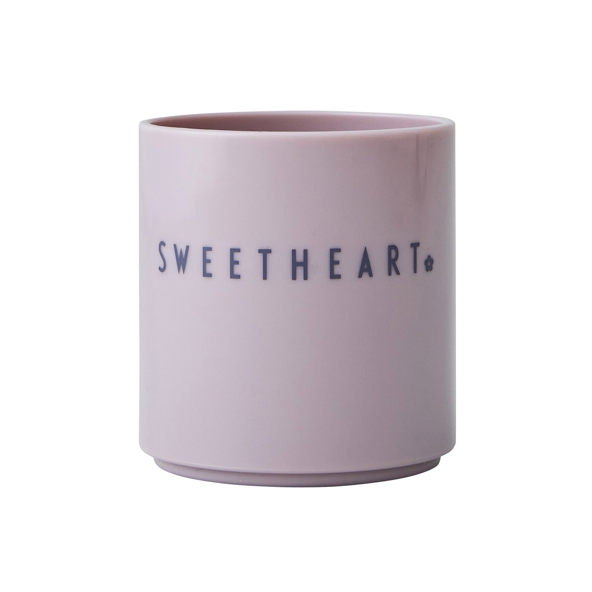Design Letters favourite cup mini Sweetheart | Scandinavian Design | Children's tableware | Purple