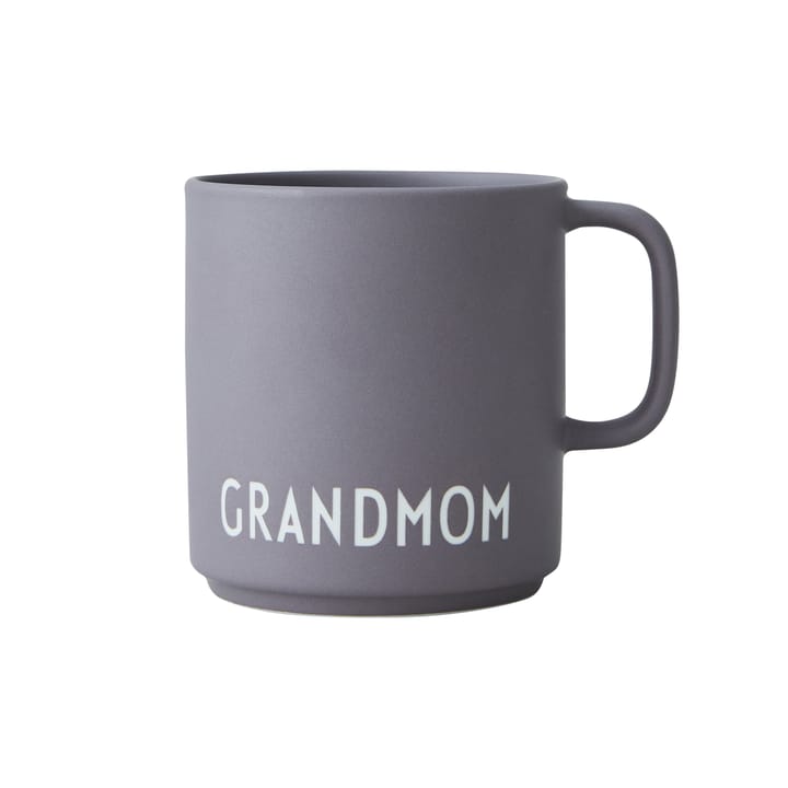Design Letters favourite cup with handle 25 cl - Grandmom - Design Letters
