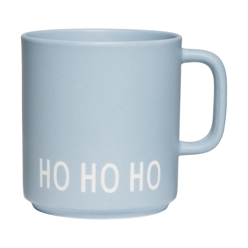 Design Letters Design Letters favourite cup with handle 25 cl Light blue