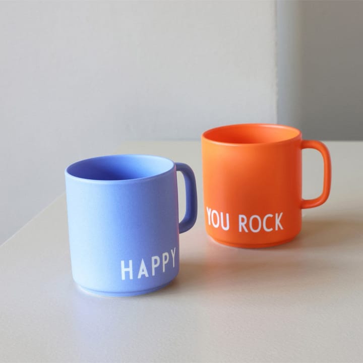 Design Letters favourite cup with handle 25 cl - Pale - Design Letters