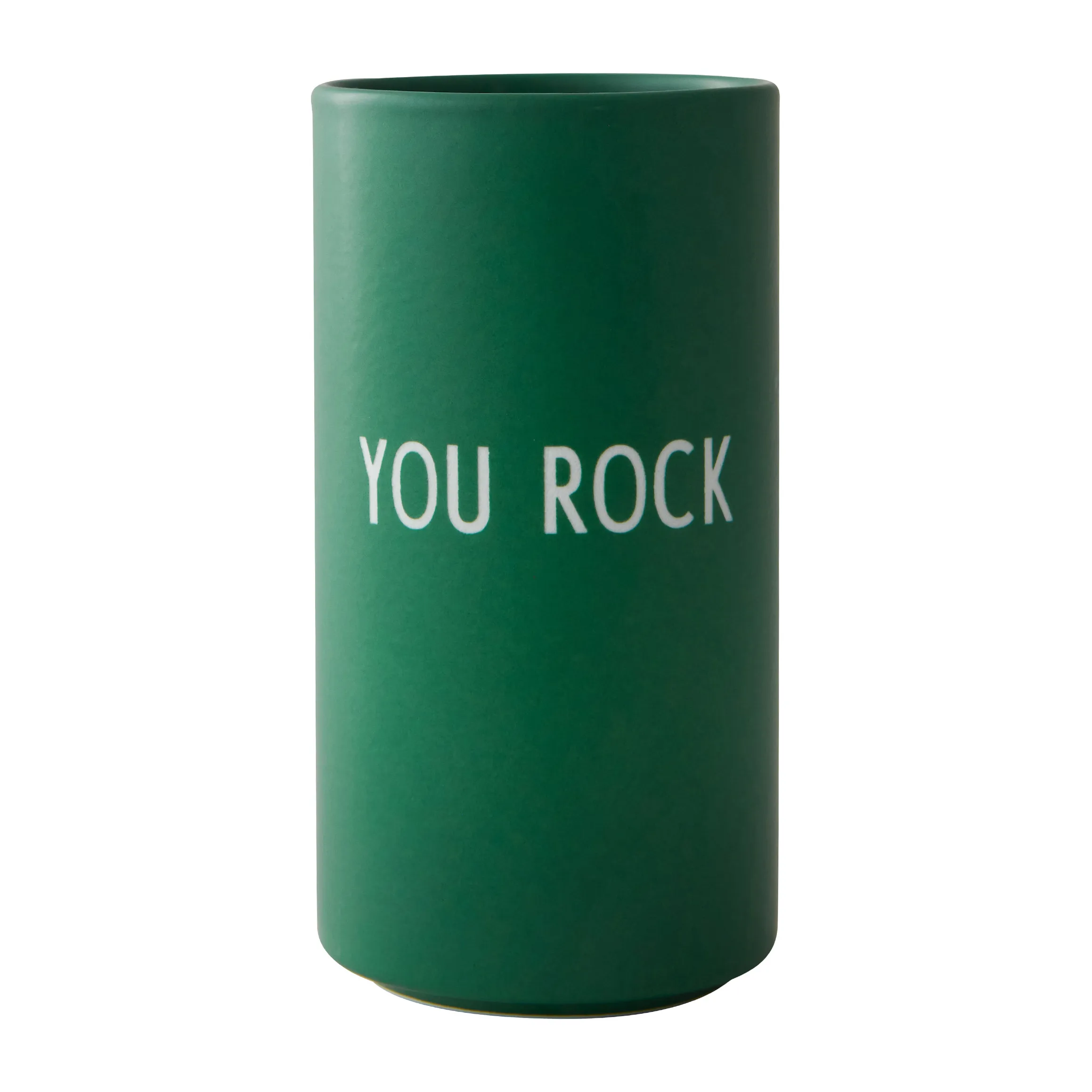 Design Letters Generous Vase – Moderne Glasvase 16,5 Cm, Borosilikatglas, Made In Denmark