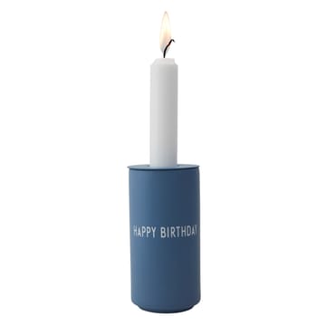 Design Letters favourite vase - Happy Birthday (blue) - Design Letters