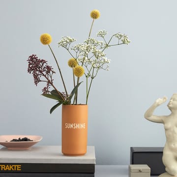 Design Letters favourite vase - sunshine - Design Letters