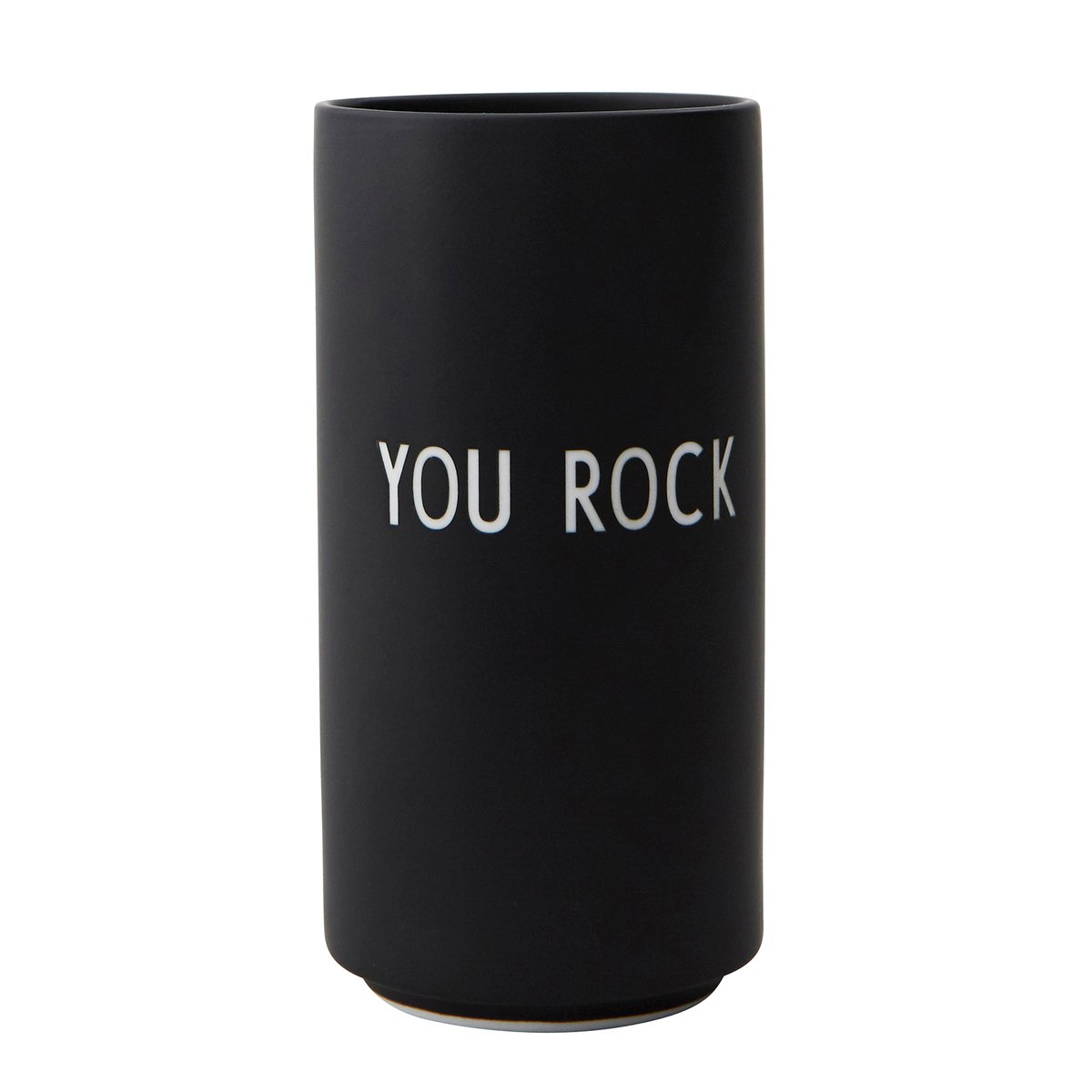 Design Letters favourite vase You rock | Scandinavian Design | Vases | Black