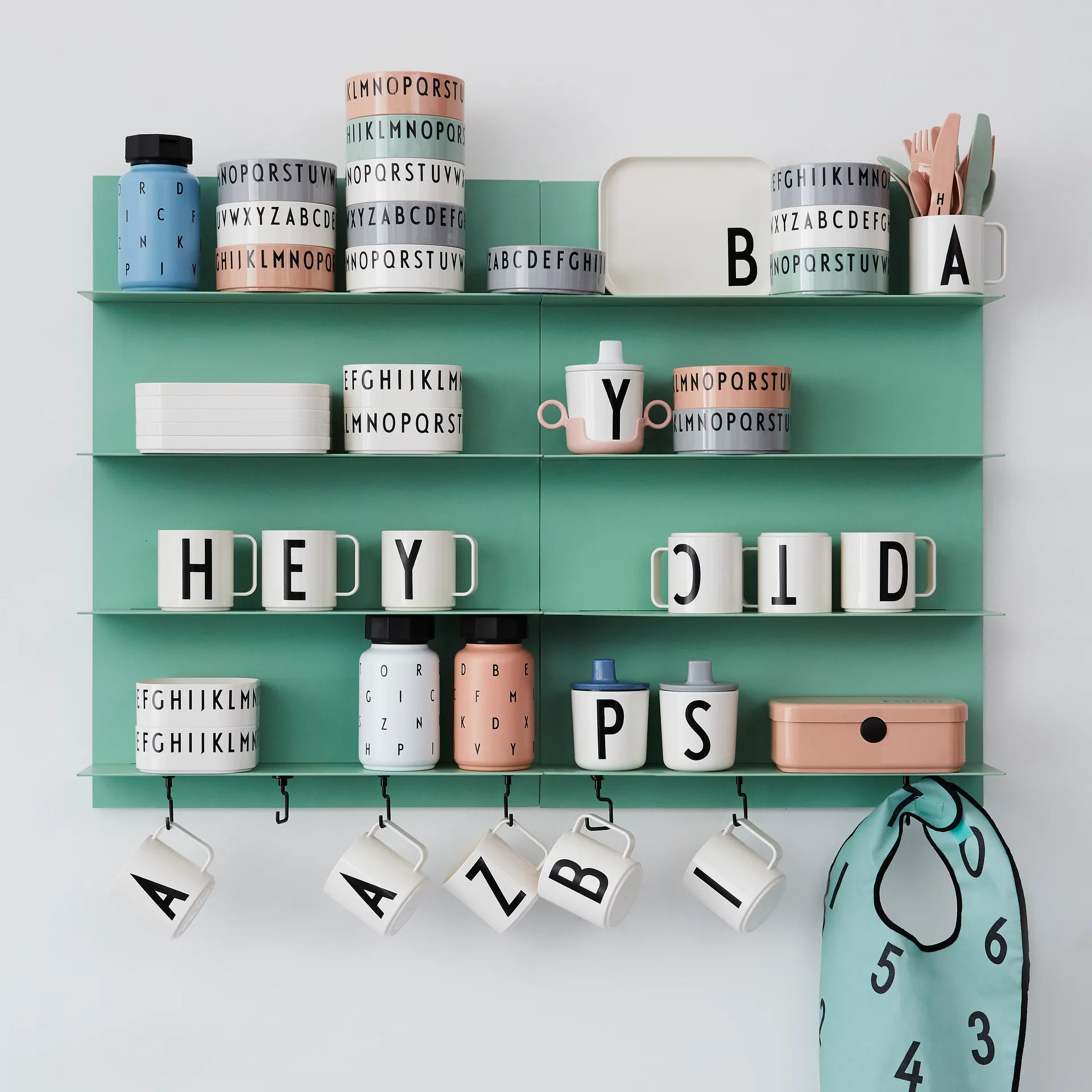 Design Letters food lunch box, Nude Design Letters
