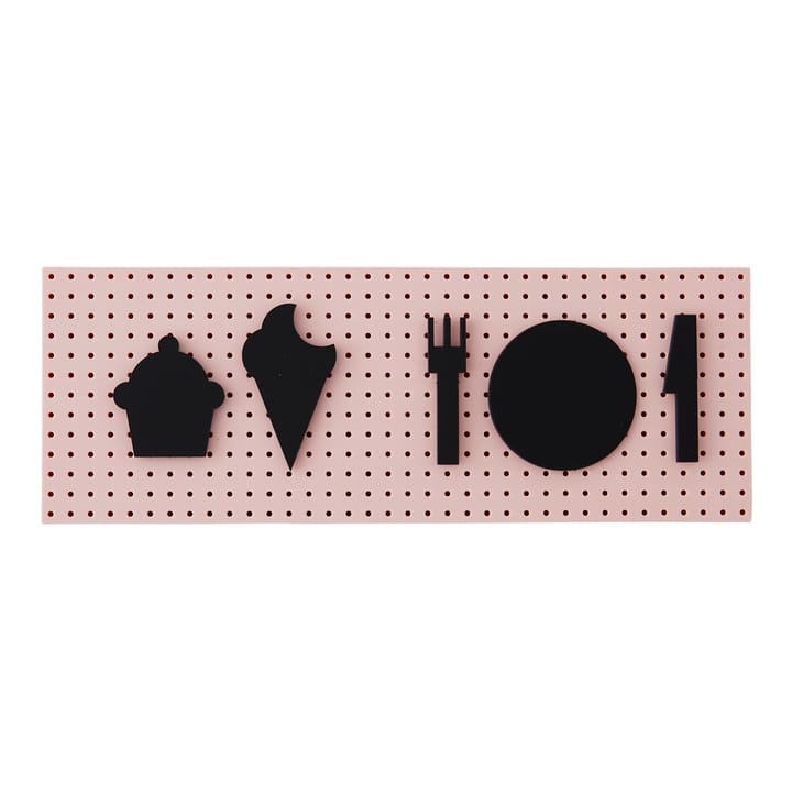 Design Letters Foodie icons - Black - Design Letters