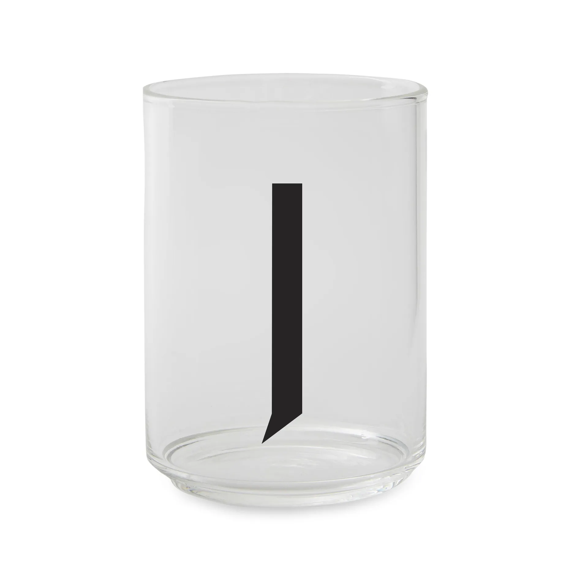 Design Letters glass, J Design Letters