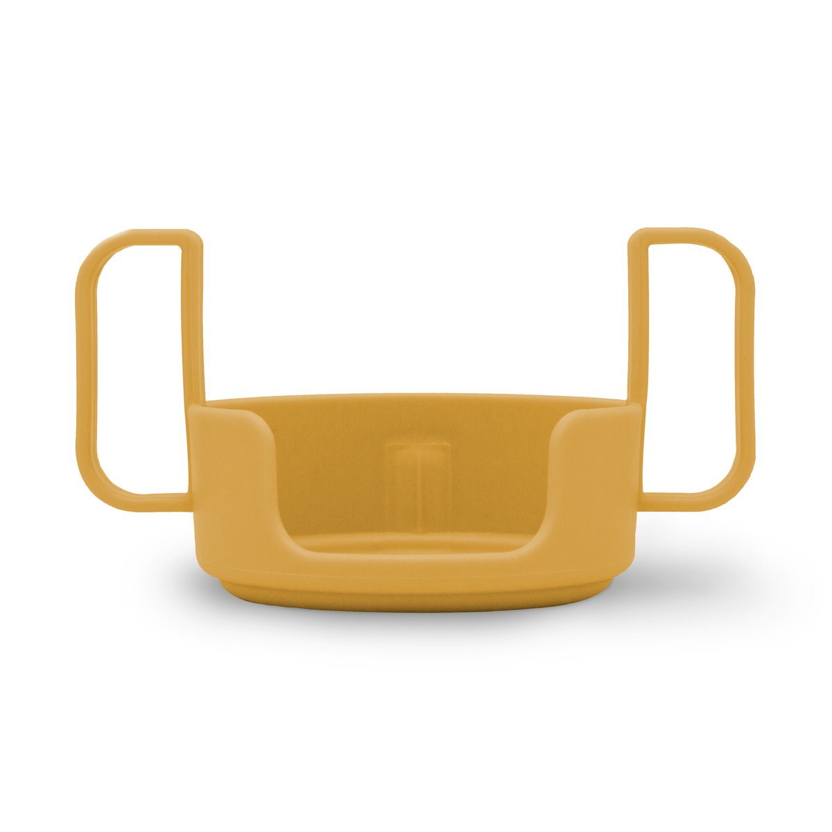 Design Letters handle for tritan glass Mustard | Scandinavian Design | Children's tableware | Yellow