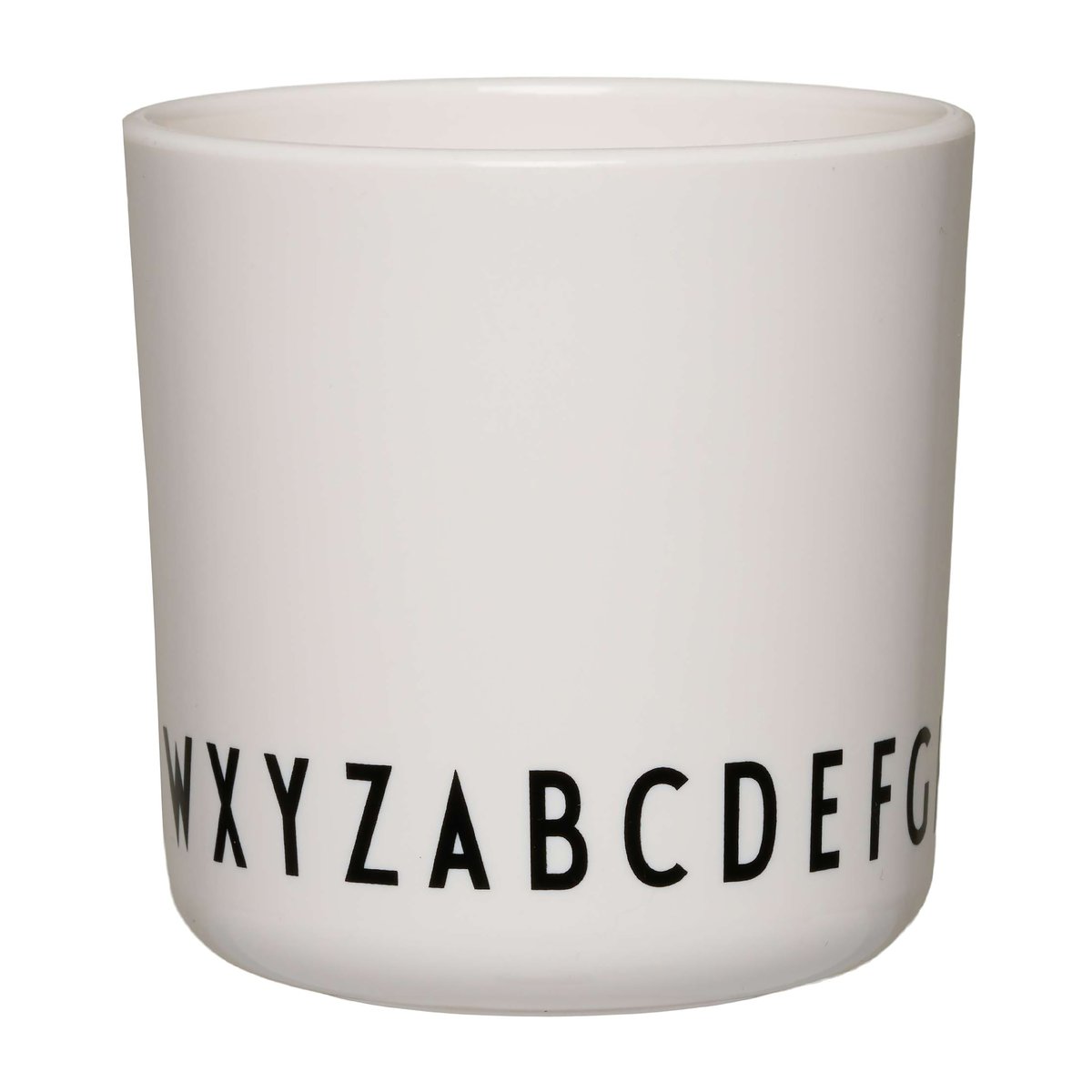 Design Letters Kids Basic Eco mug White ABC | Scandinavian Design | Coffee cups | White