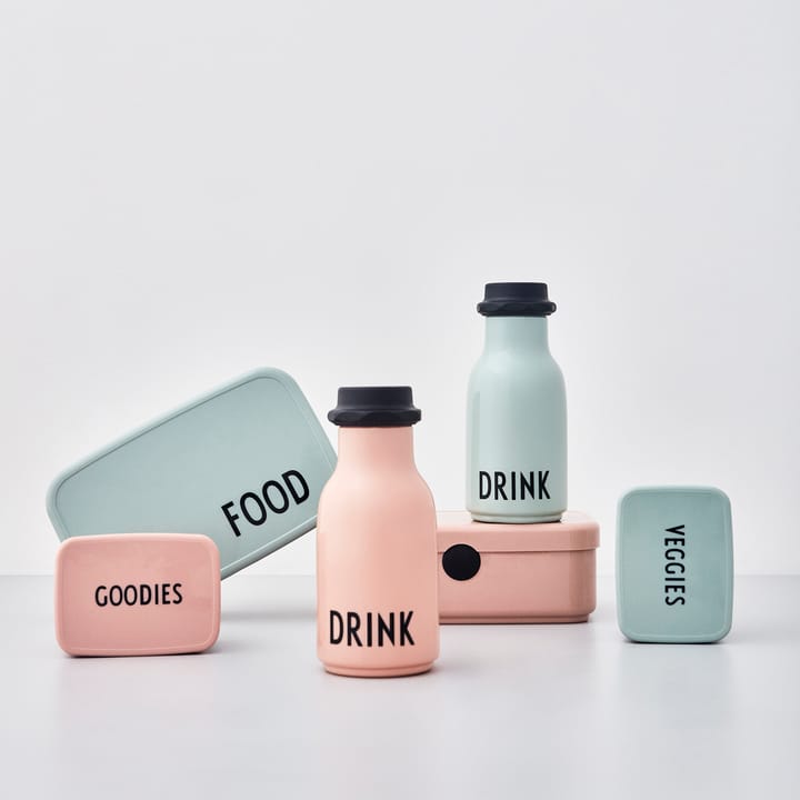 Design Letters Kids drinking bottle, green Design Letters