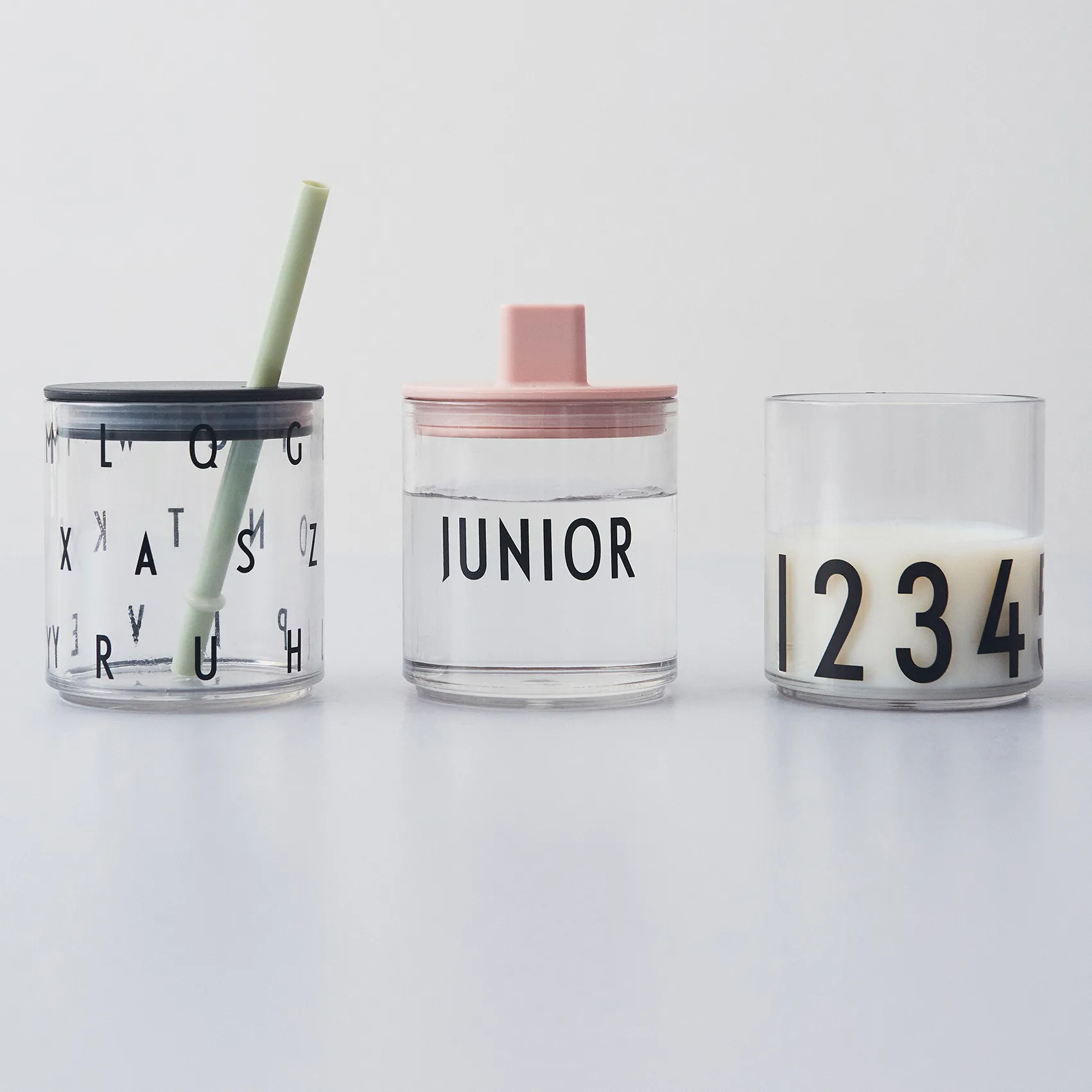 Design Letters Kids Personal tritan glass, Junior Design Letters
