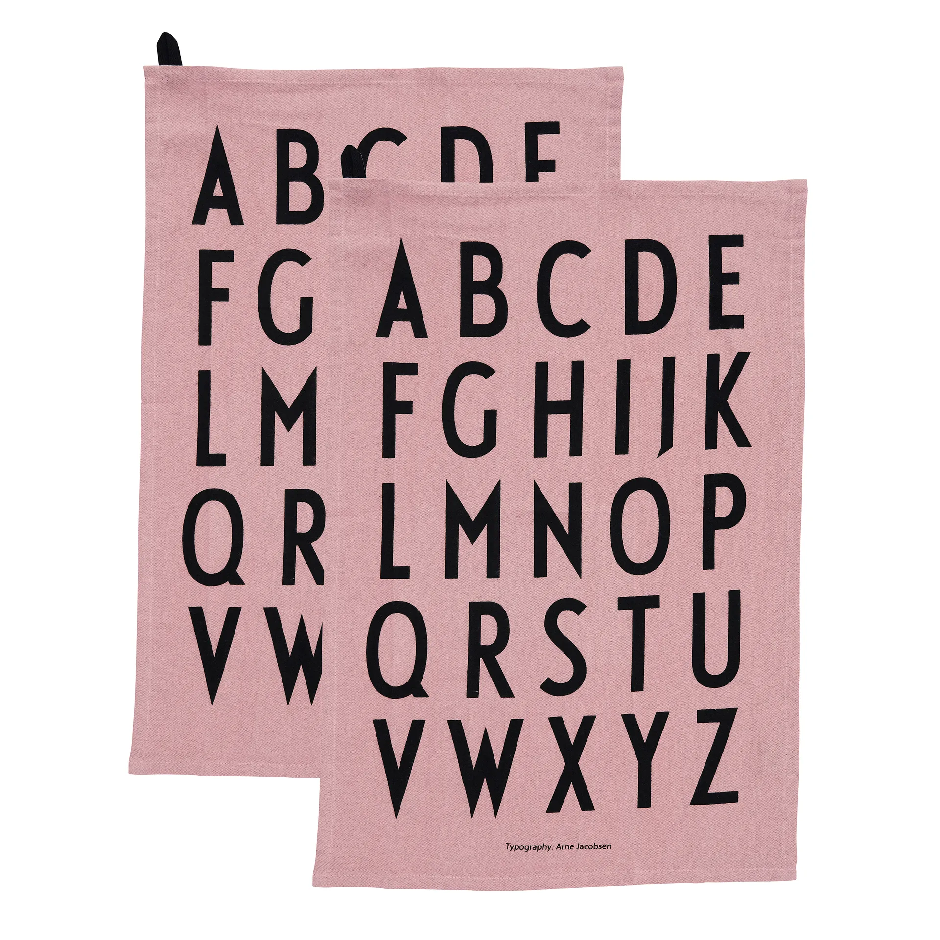 Design Letters kitchen towel 40x60 cm 2-pack, Lavender Design Letters
