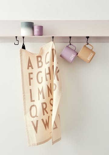 Design Letters kitchen towel 40x60 cm 2-pack - Off white - Design Letters