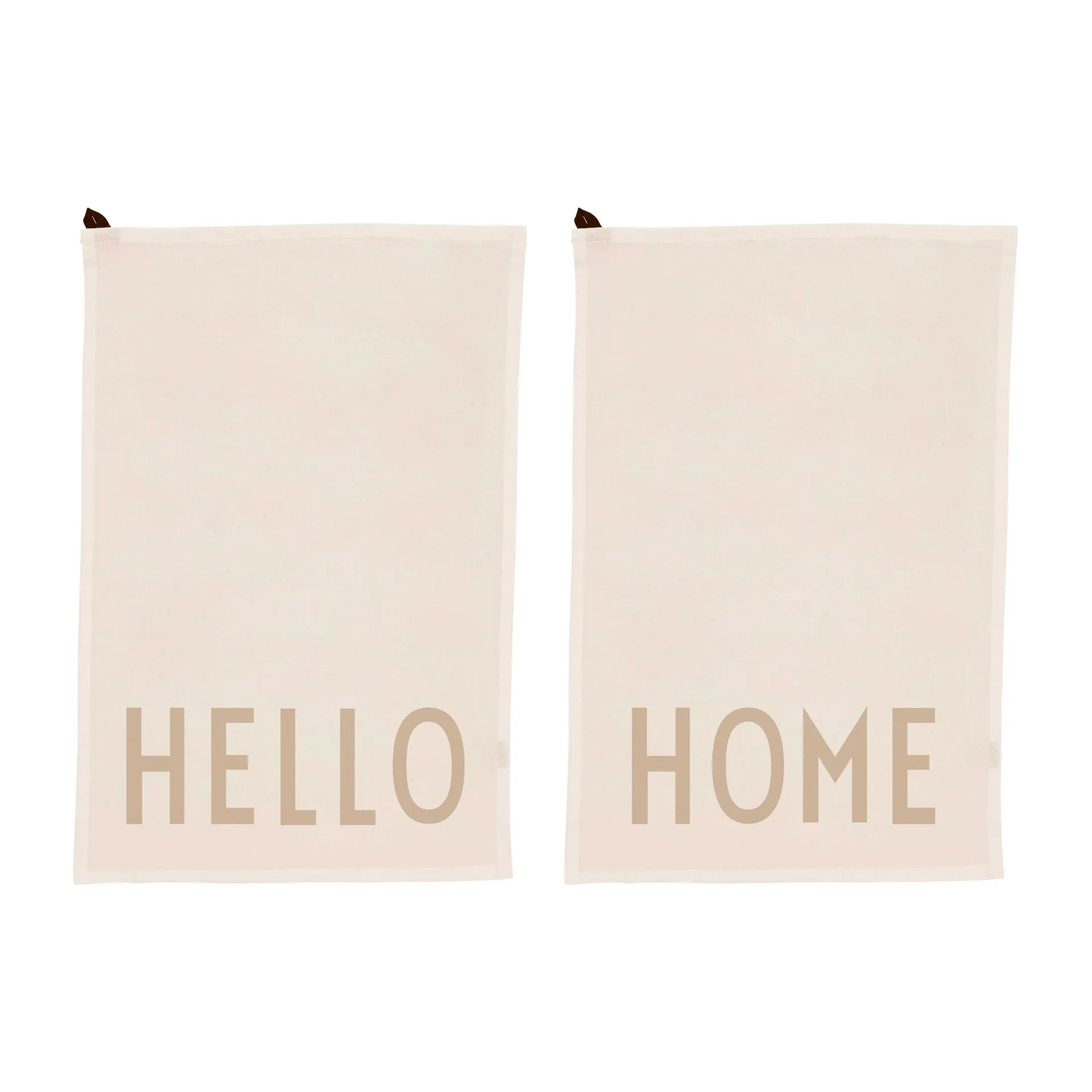 Design Letters kitchen towel favourite 2 pieces, Hello-home-off white Design Letters