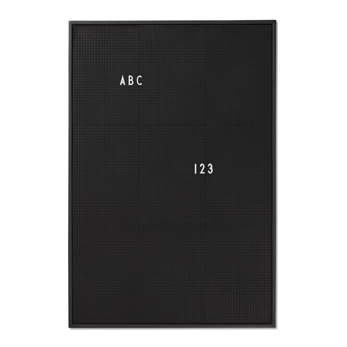 Design Letters letter board A2 black | Scandinavian Design | Bulletin & pin boards | Black