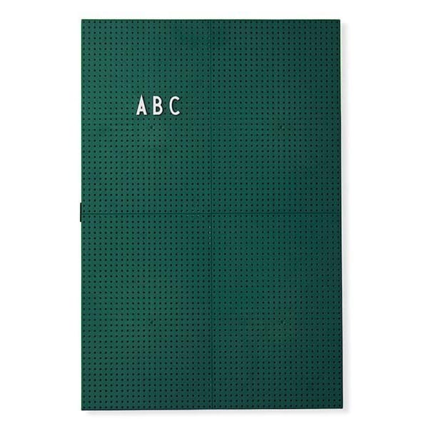 Design Letters letter board A3 - dark green - Design Letters