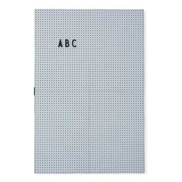 Design Letters letter board A3 light grey | Scandinavian Design | Bulletin & pin boards | Grey