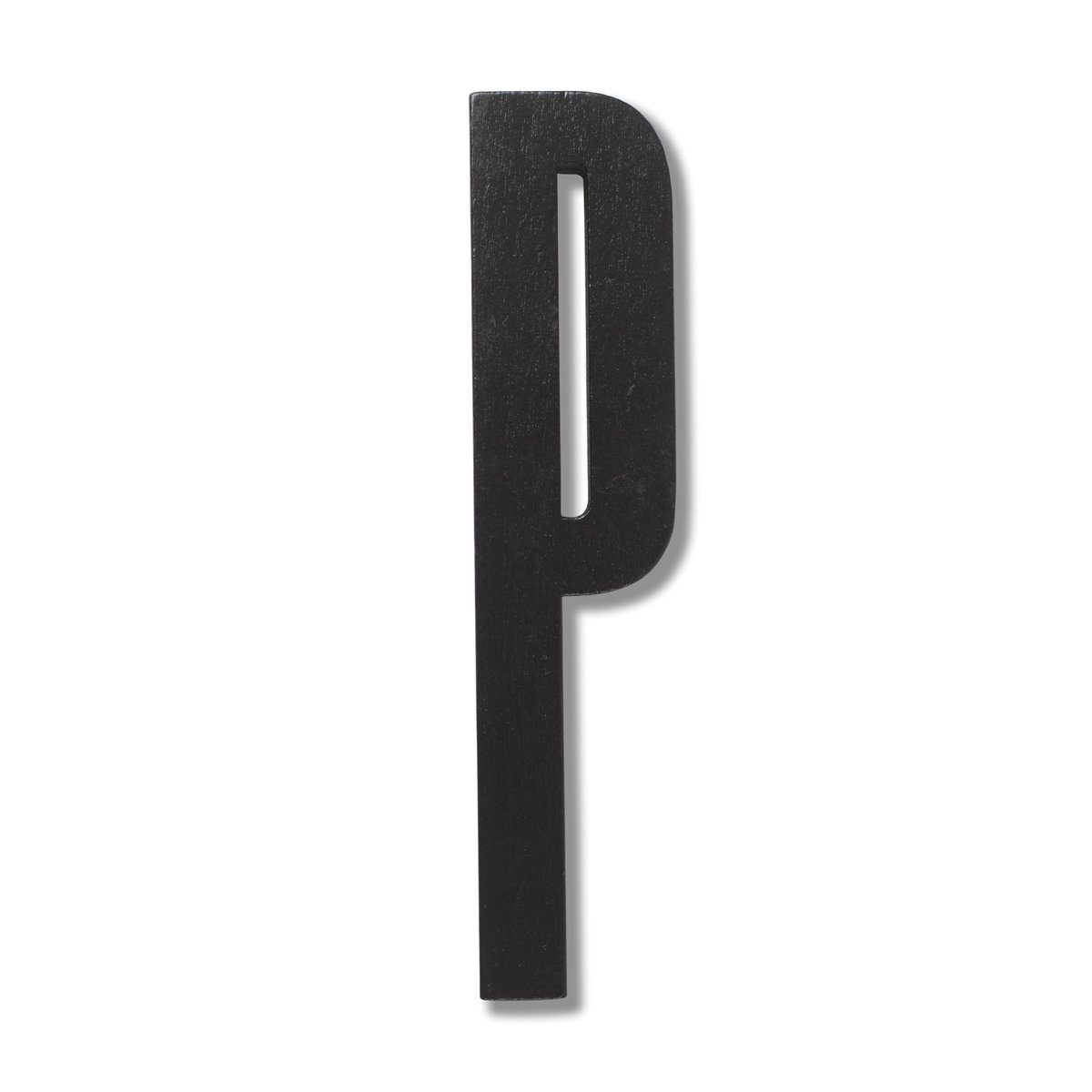 Design Letters letter P | Scandinavian Design | Children's room accessories | Black