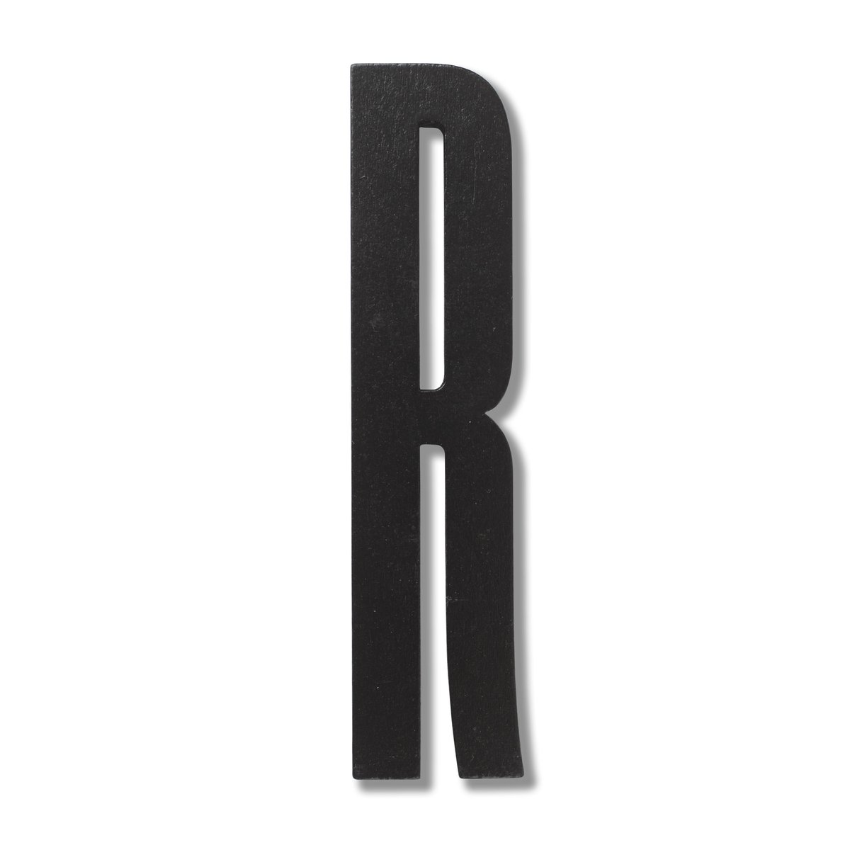 Design Letters letter R | Scandinavian Design | Children's room accessories | Black