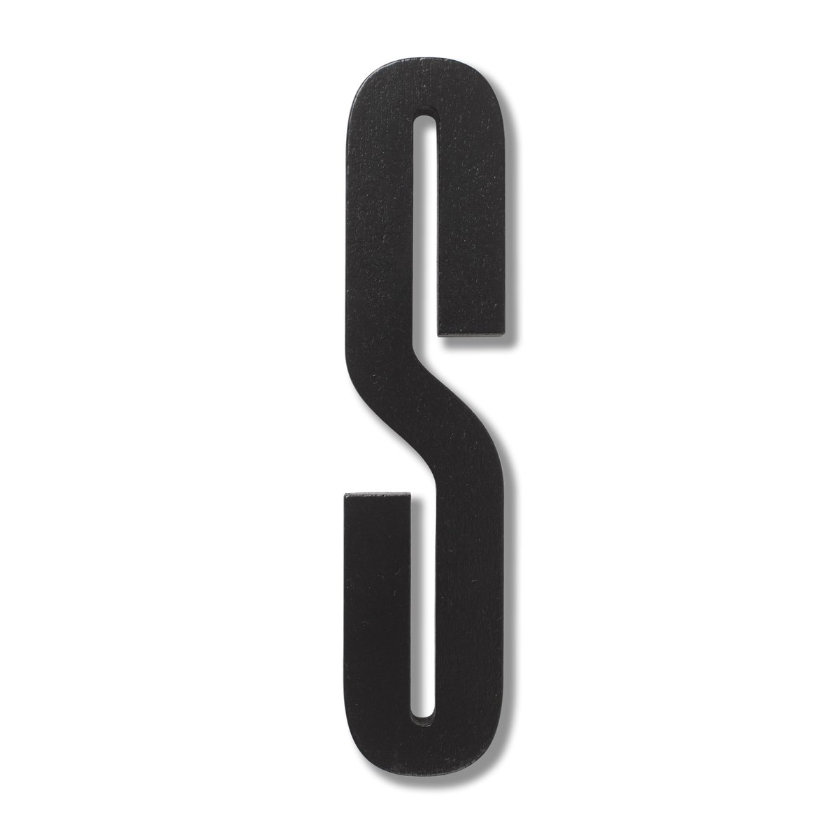 Design Letters letter S | Scandinavian Design | Children's room accessories | Black