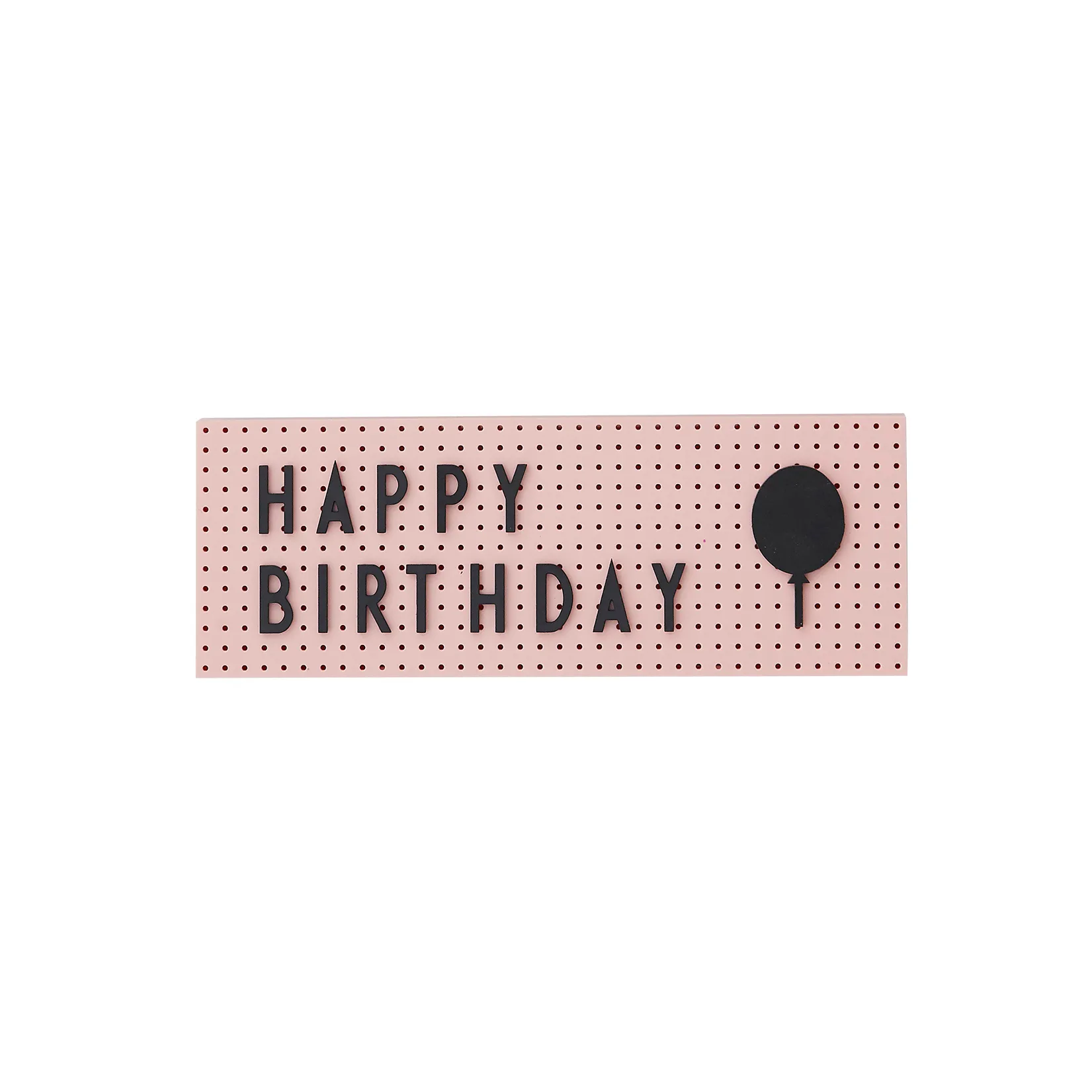 Design Letters letters small, pink Design Letters