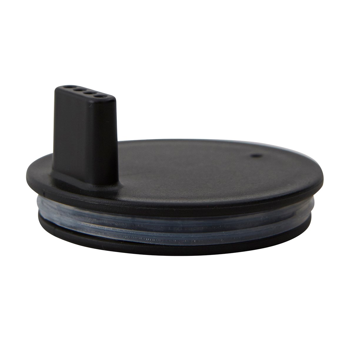Design Letters lid for tritan glass Black | Scandinavian Design | Children's tableware | Black