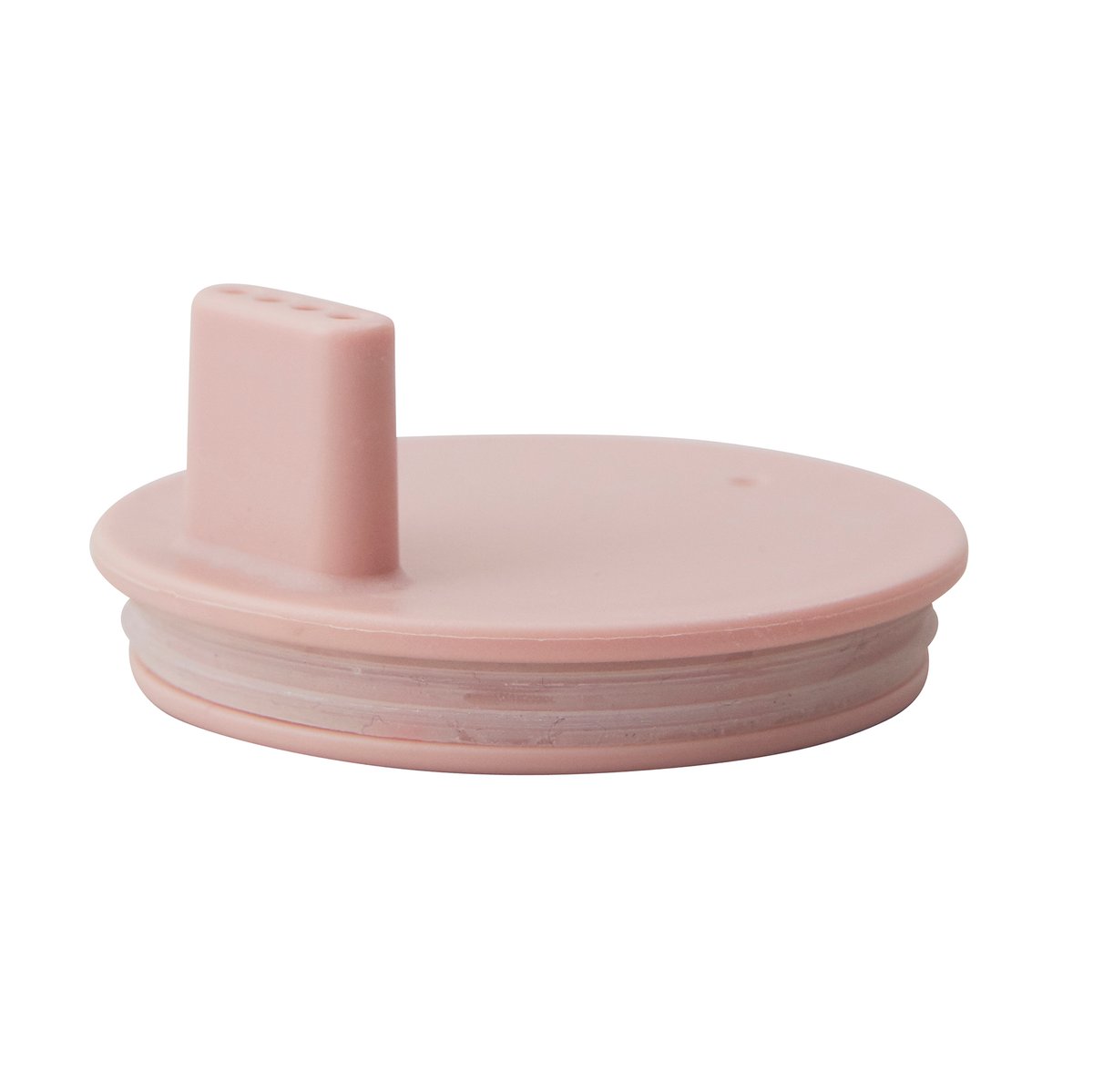 Design Letters lid for tritan glass Nude | Scandinavian Design | Children's tableware | Pink