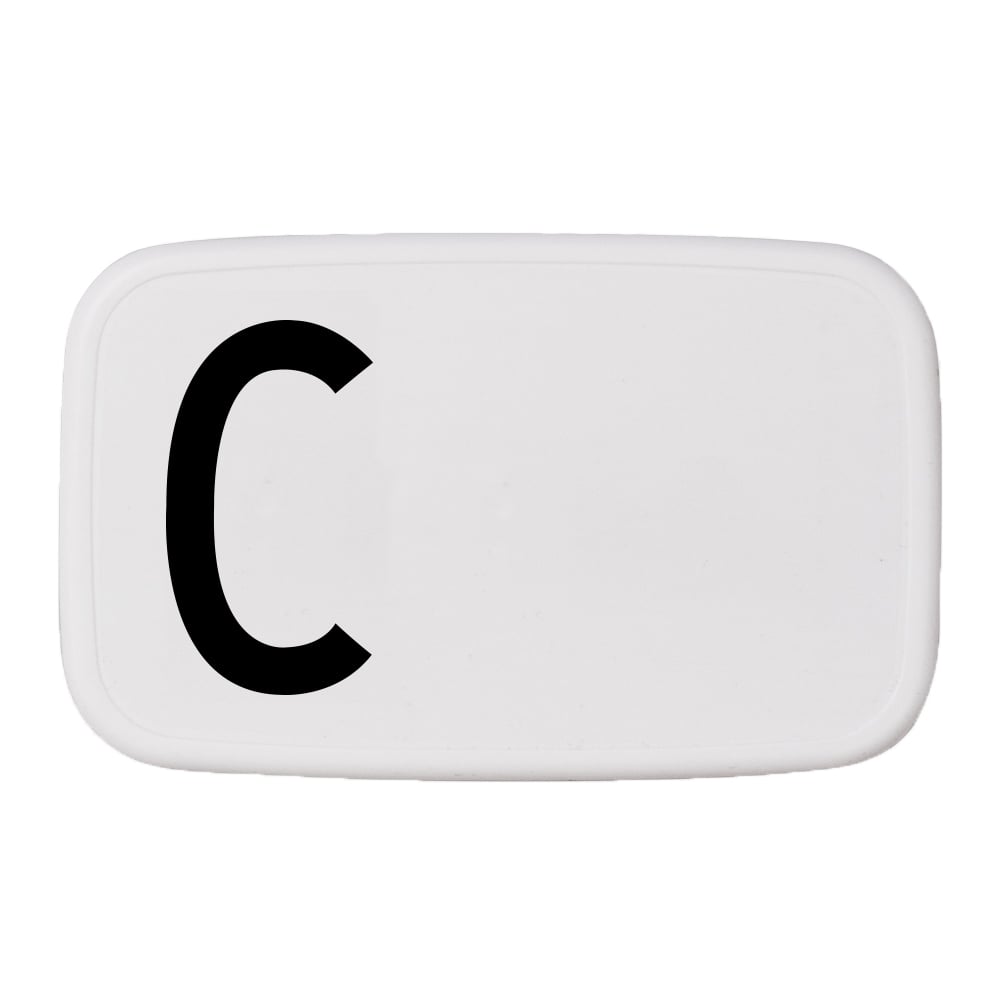 Design Letters Design Letters lunch box C | Scandinavian Design | Lunch boxes & food containers | White