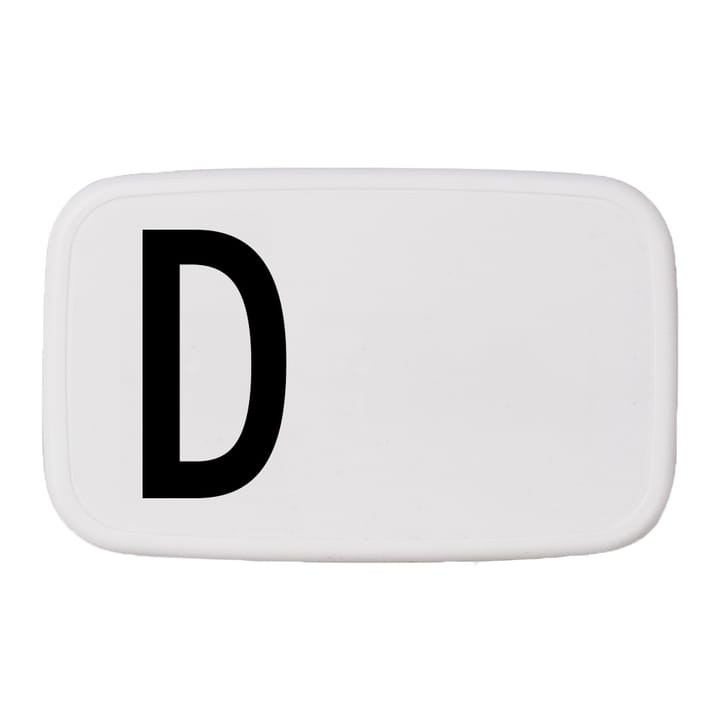 Design Letters lunch box - D - Design Letters