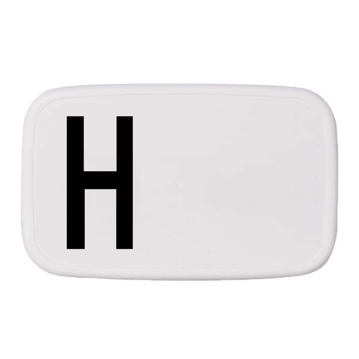 Design Letters lunch box - H - Design Letters