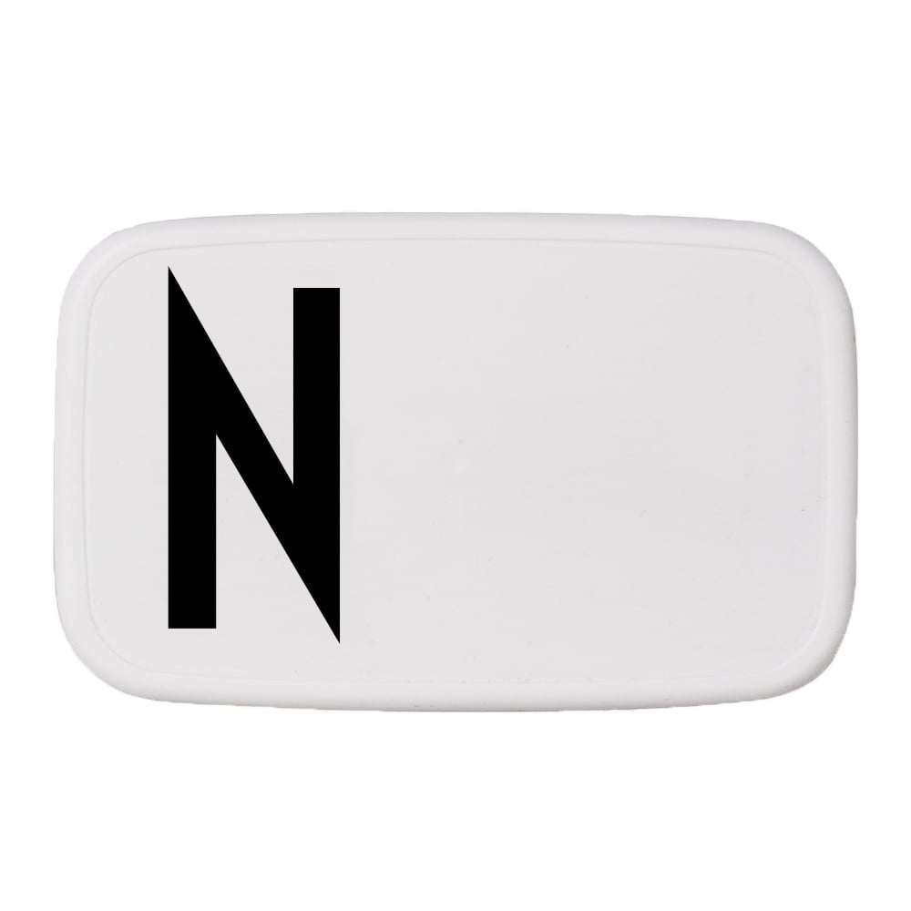 Design Letters lunch box N | Scandinavian Design | Lunch boxes & food containers | White