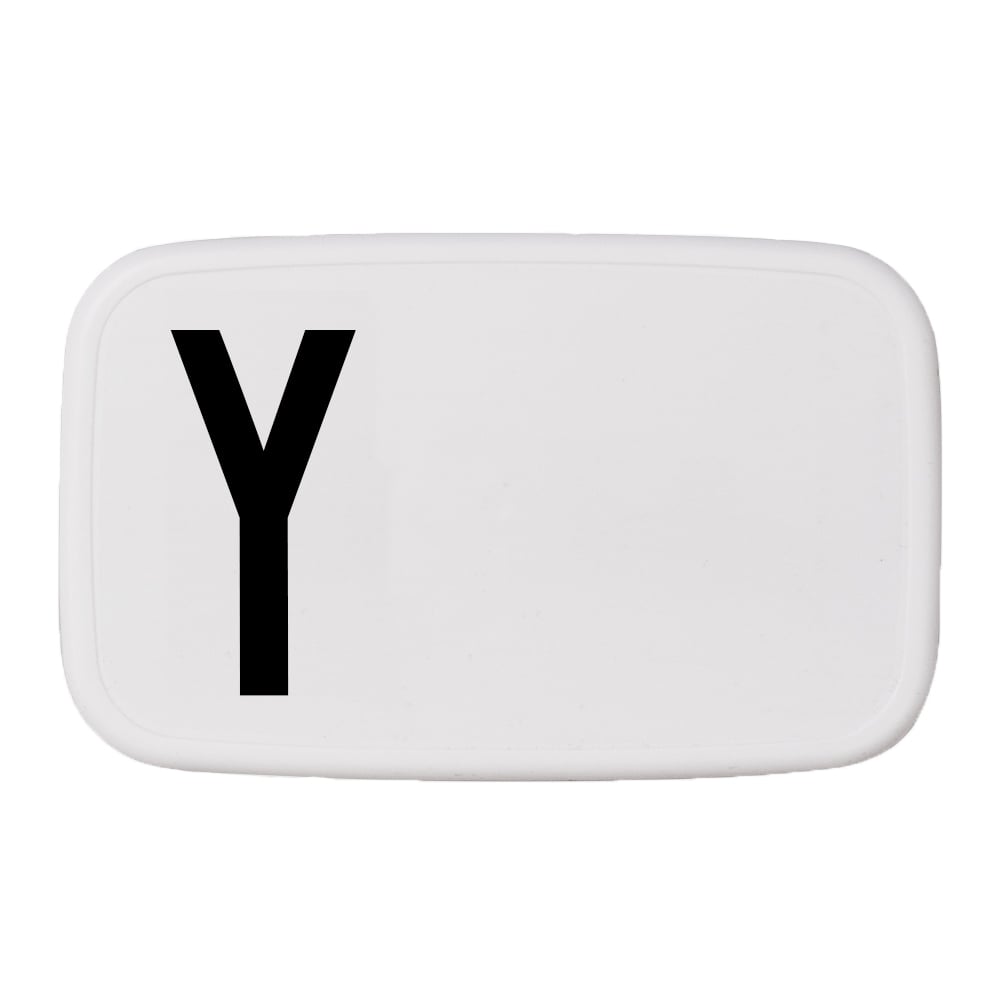 Design Letters lunch box Y | Scandinavian Design | Lunch boxes & food containers | White