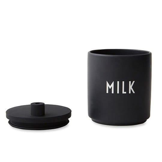 Design Letters milk jug with lid - 7.5 cm - Design Letters