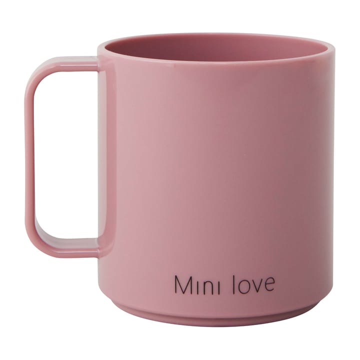Design Letters Mini Love cup with handle - Ash rose - Design Letters