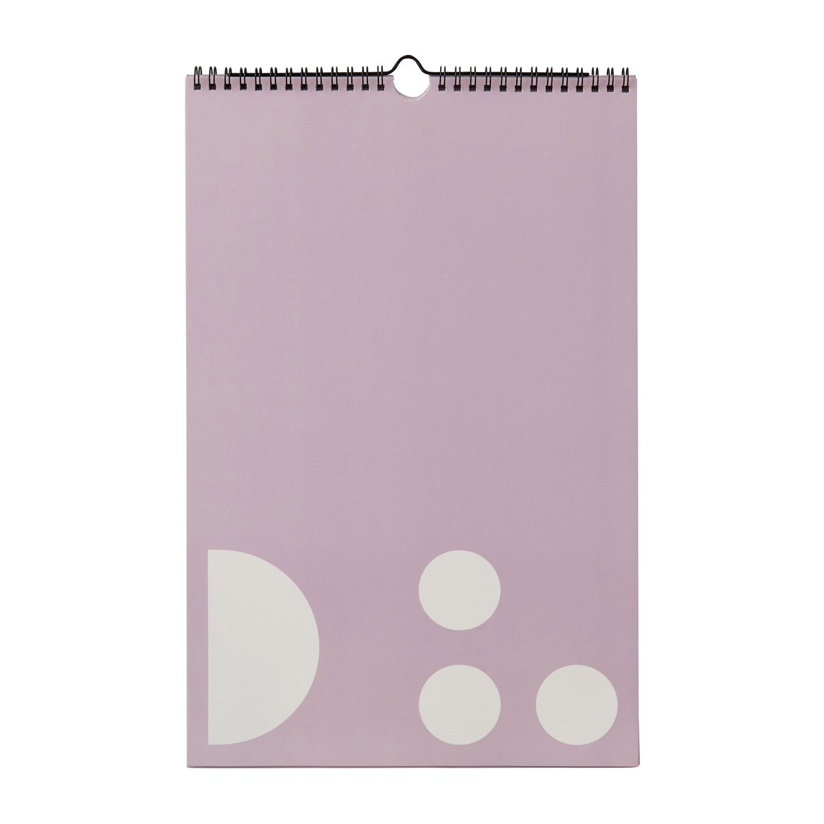 Design Letters monthly calendar Lavender | Scandinavian Design | Calendars & notebooks | Purple