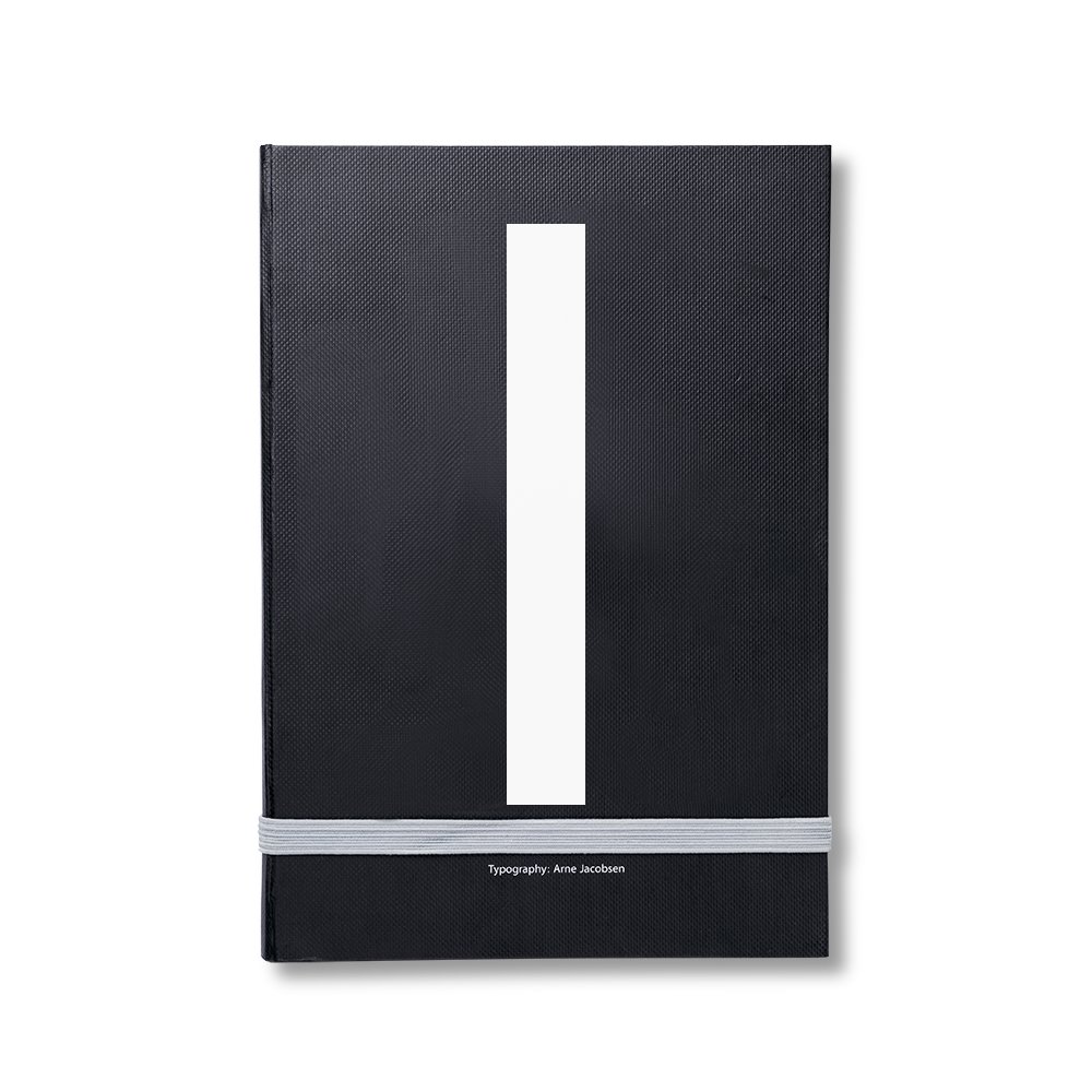 Design Letters Design Letters personal notebook I | Scandinavian Design | Calendars & notebooks | Black