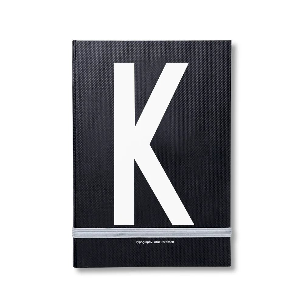 Design Letters personal notebook, K Design Letters
