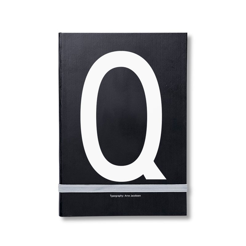 Design Letters Design Letters personal notebook Q