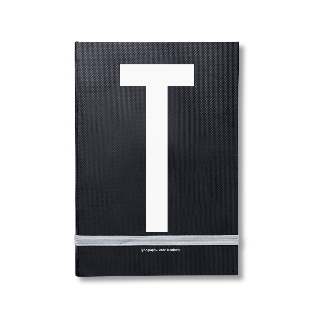 Design Letters Design Letters personal notebook T | Scandinavian Design | Calendars & notebooks | Black