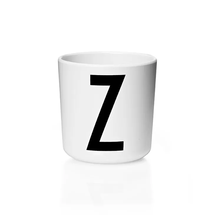 Design Letters personlised cup eco Z | Scandinavian Design | Coffee cups | White