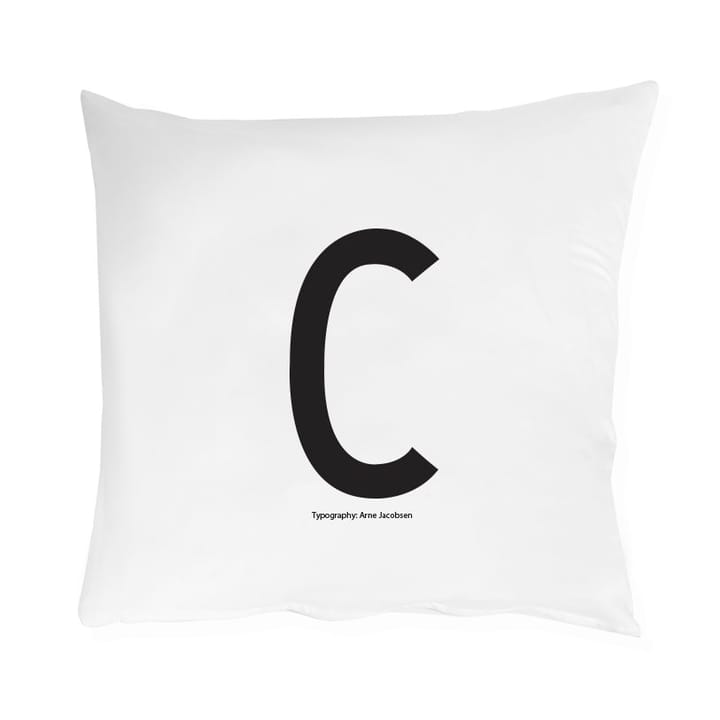 Design Letters pillow case 60x50 cm - C - Design Letters