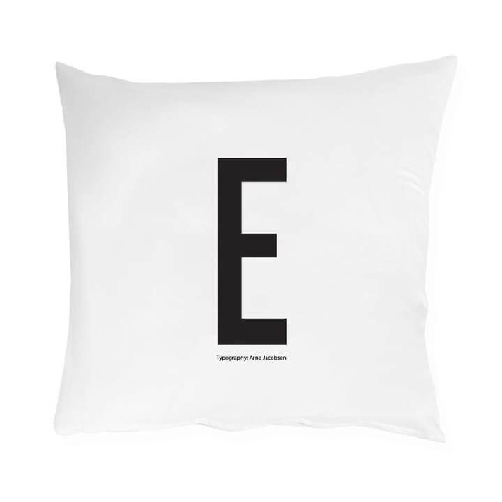 Design Letters pillow case 60x50 cm - E - Design Letters