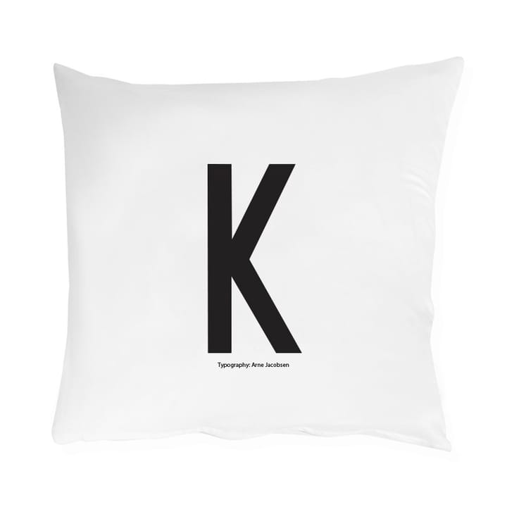 Design Letters pillow case 60x50 cm - K - Design Letters