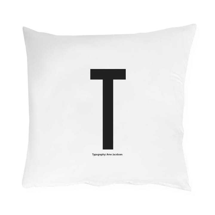 Design Letters pillow case 60x50 cm - T - Design Letters