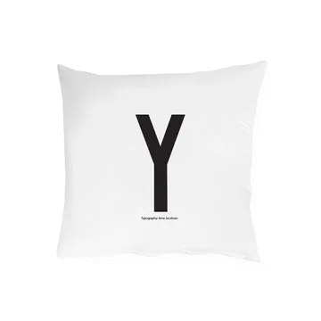 Design Letters pillow case 63x60 cm - Y - Design Letters