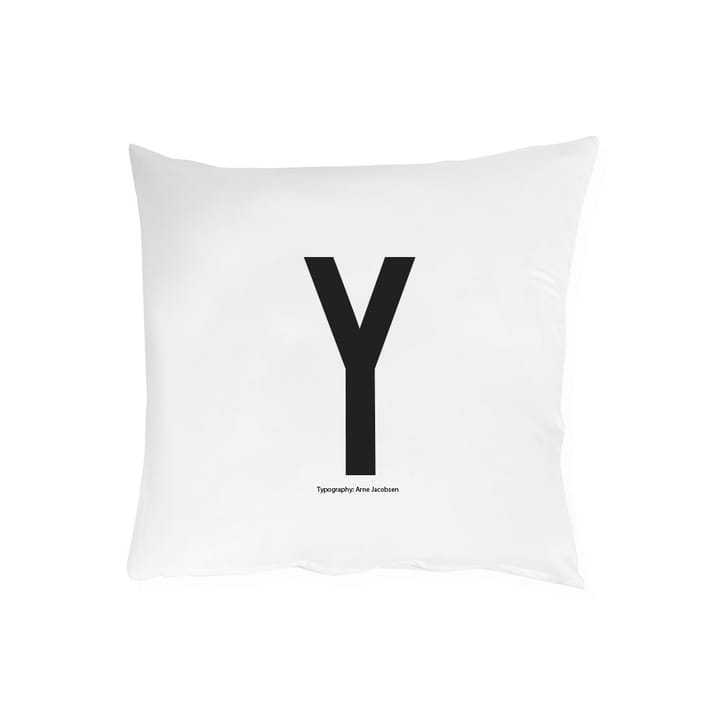 Design Letters pillow case 63x60 cm - Y - Design Letters